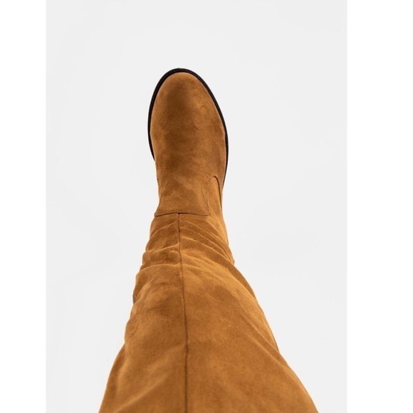 NEW Qupid Zion tie back boots in coffee - Picture 6 of 7